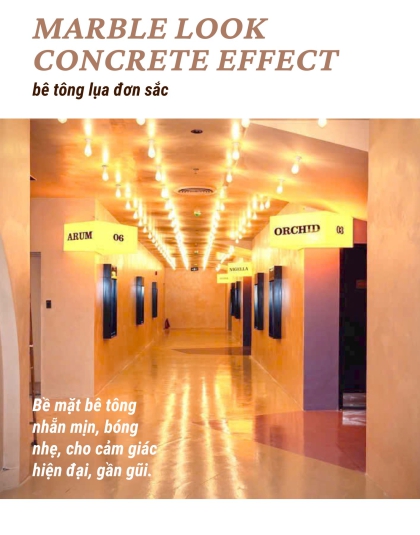 BÊ TÔNG LỤA ĐƠN SẮC