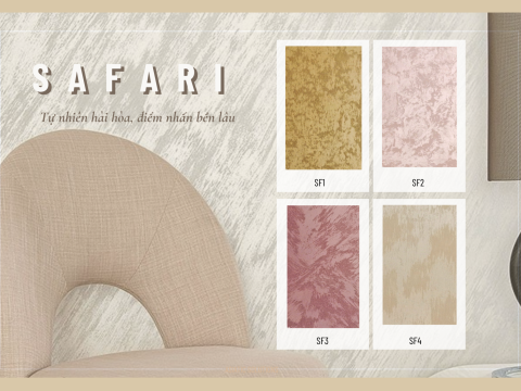SƠN HIỆU ỨNG CÁT SA MẠC SAFARI 