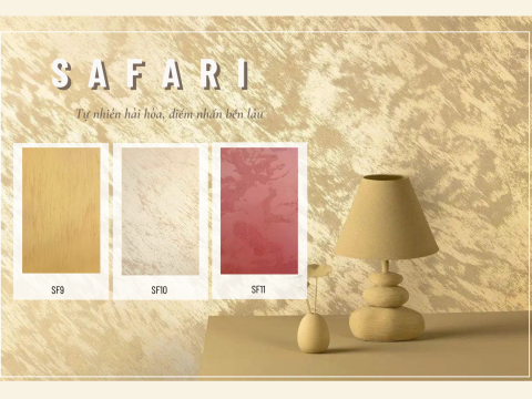 SƠN HIỆU ỨNG CÁT SA MẠC SAFARI 