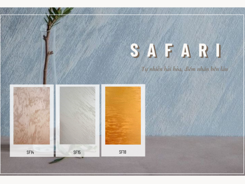 SƠN HIỆU ỨNG CÁT SA MẠC SAFARI 